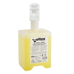 CELTEX Penové mydlo na ruky a telo, 900ml